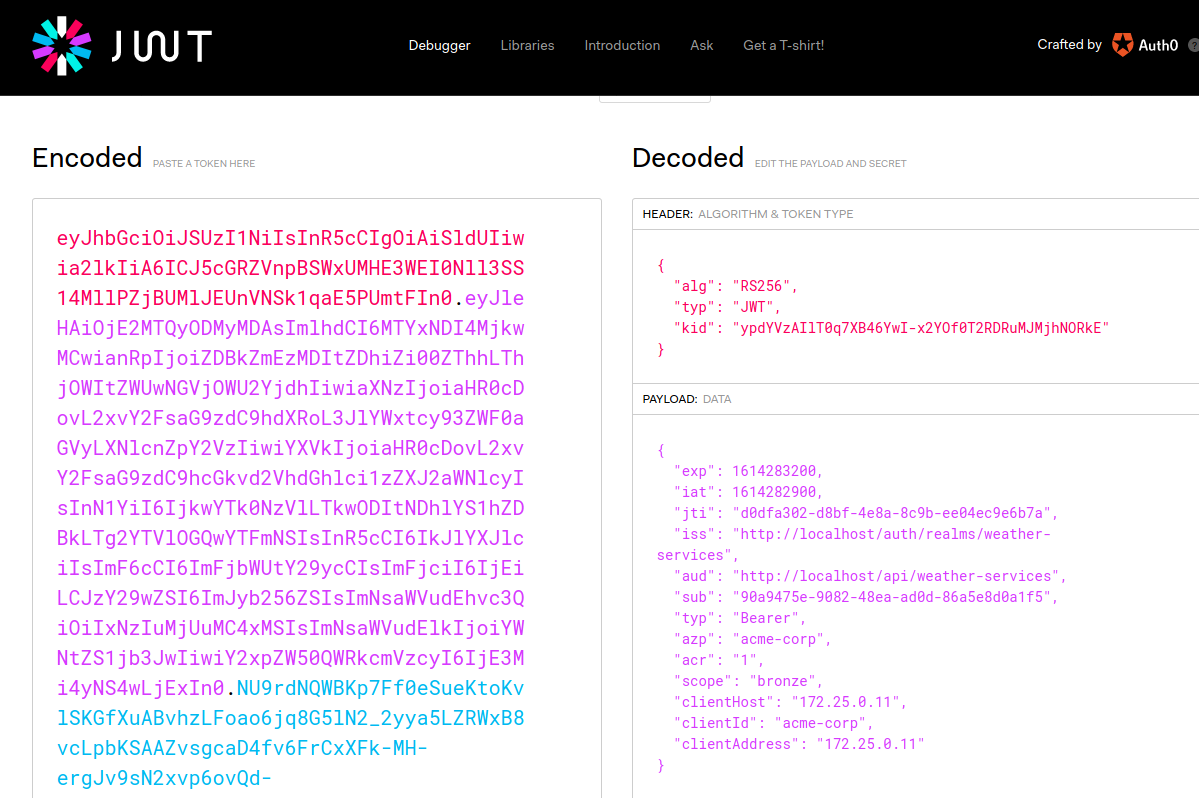 decoded fields