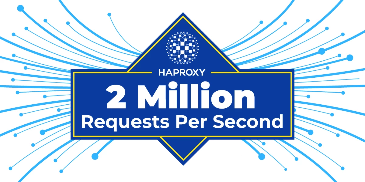 haproxy forwards 2 million requests per second