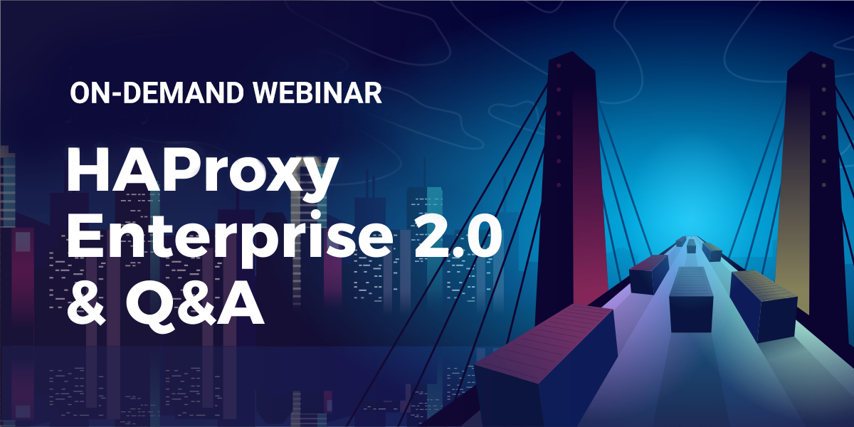 HAProxy Enterprise 2.0